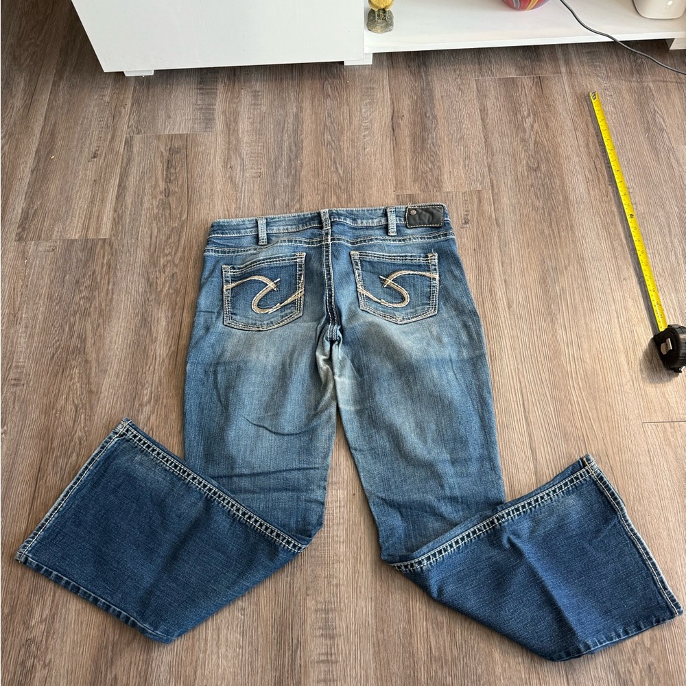 Silver Jeans y2k style